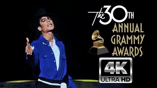 Michael Jackson - Live Grammys Awards 88' | 4K60FPS