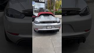 Así suena el porsche 718 Spyder! 🤤 #autos #porsche #porsche718 #spyder #autosdeportivos