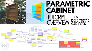 Rhino Grasshopper Fully Parametric Furniture Script Overview