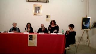 Giovanna Fileccia presenta La Giostra dorata che tesse, a Villa Niscemi, Palermo. 9 aprile 2016