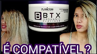 BOTOX da Plancton (a base de ácido) é compatível com LUZES,MECHAS ?