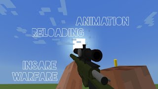 INSARE WARFARE ALL RELOADING ANIMATIONS IN 2 MINUTES FOR MCPE/MCPE 1.17+ [EXTRA UPDATE]