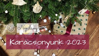 Vlogmas 23. | Karácsony a mi kis erdőnkben 2023