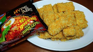 DARI 1 BUNGKUS BISA JADI SEBANYAK INI||NUGGET INDOMIE EKONOMIS