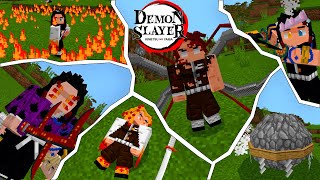 Atualizou!! ADDON de DEMON SLAYER RG v2 para MINECRAFT PE 1.21.30