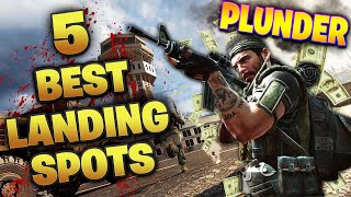 Call of Duty Modern Warfare PLUNDER - 5 BEST landing Spots - COD MW Warzone Blood Money