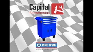 Montagem Carrinho de Ferramentas 87438-3B-B - King Tony