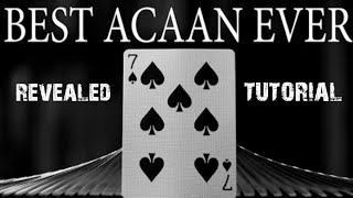 Fantastic easy mathematical ACAAN card trick tutorial/magic tricks