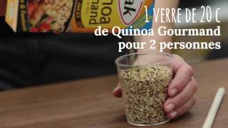 Mode d'emploi cuisine - Quinoa Gourmand Tipiak