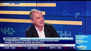 L'impact de la crise Covid sur le capital humain des jeunes ; itw d'Emmanuel Combe sur BFM Business