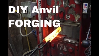 Forging an ANVIL Hoffman Blacksmithing