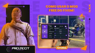 COMO USAR MOD FREE DE FIVEM | PROJECT OFICIAL 😎