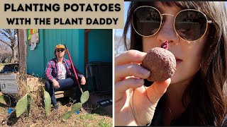 We Made Planting Potatoes Fun + Meet My Partner 🥔