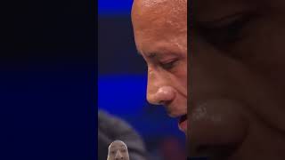 Shocking Moment: Cody Roads Slaps The Rock #shorts