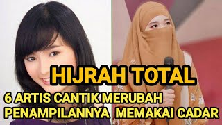 6 Artis cantik yang merubah penampilannya memakai cadar.