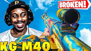 THE *MAX DAMAGE* KG M40 CLASS SETUP IS "BROKEN" CALL OF DUTY Vanguard! ( BEST KG M40 CLASS SETUP)