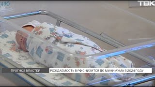 Рождаемость в России в 2024 году снизится до минимального значения за столетие