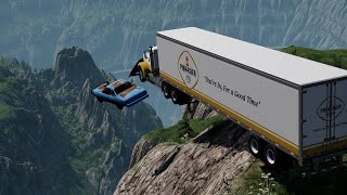 Cliff Drops / Road Rage #2 Driving in the mountains...BeamNG / HavocNG