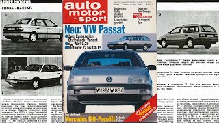 Volkswagen Passat B3 1988 • эпизоды автомобильной истории