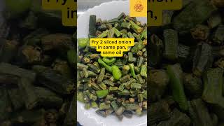 Masala Bhindi l Okra l Dhaba style l Bhindi fry #okrarecipes #ladyfinger #bhindi #sabzi #desifood