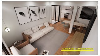 La CASA Ideal Para Ti - Mira Esta Hermosa CASA De 7x15