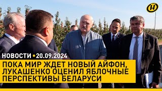 Лукашенко оценил белорусские яблоки и бизнес/ ИИ на службе у чиновников/ "Полонез-М" поразил цель