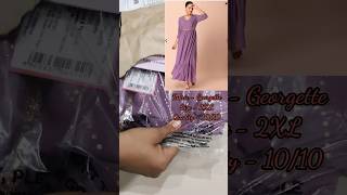 Indya Kurta Unboxing 2023💜👌 #shorts #youtubeshorts #shortsfeed #indya #kurtahaul #unboxingvideo