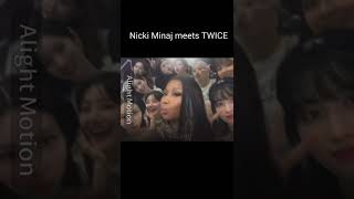 Nicki Minaj meets twice || twiceTV