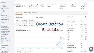 How To Create Dofollow Profile Backlinks | 2019