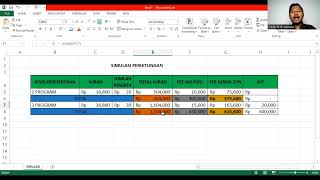 SIMULASI PERHITUNGAN FEE AKUISISI & FEE IURAN PESERTA BPJS KETENAGAKERJAAN SEKTOR PEKERJA INFORMAL