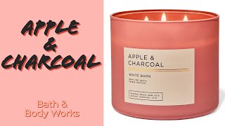 Apple & Charcoal 🍎 from Bath & Body Works candle review