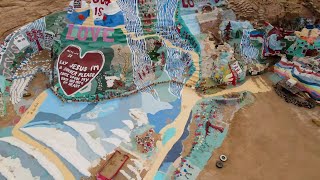 Exploring the Abandoned Salton Sea || Salvation Mountain || Slab City