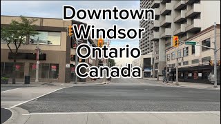 Downtown Windsor Ontario, Canada 🇨🇦