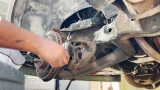 OBS Silverado front suspension tear down