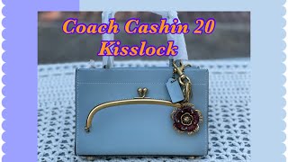 Coach Cashin 20 Kisslock. Overseas exclusive