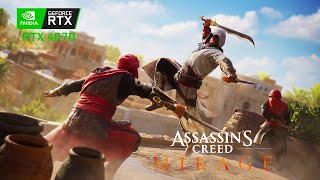 Assassin's Creed Mirage Gameplay on RTX 4070 Laptop - Unveiling 9th-Century Baghdad!