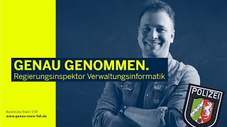 Genau Genommen - Regierungsinspektor IT (RIA IT)