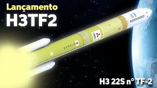 LANÇAMENTO DO FOGUETE JAPONÊS H3-TF2