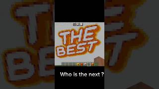 The Best Who is the next ? #game #subscribe