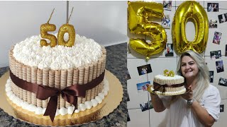 BOLO PRA OUTRA CIDADE - NÍVER DA MINHA PRIMA 50 ANOS - SORAIA CAKES