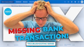 Add a missing bank statement line in Xero