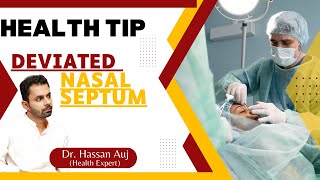 Deviated Nasal Septum (DNS) l Dr. Hassan Auj l Health Tip l Healthsolutions Tv