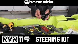 Bonafide RVR119 Steering Kit Installation for Torqeedo Motor Installation