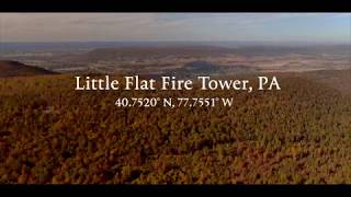 Little Flat Fire Tower, PA | 4K Drone