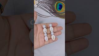 Cute Hair Clip Making With CowrieShell🐚✨Diy Hair Clip💖🤩#shorts#youtubeshorts#viral#trending#handmade