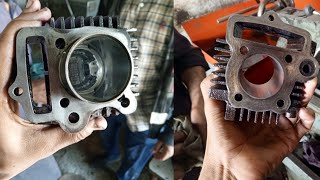 How to cylinder Bor bike CD 70 sohrab Honda