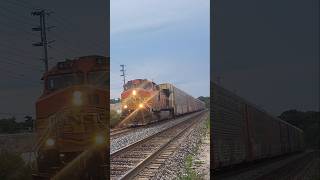 BNSF H2 Leader! CP 734 - Sep 6, 2024