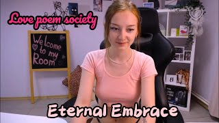 eternal embrace poem #poem #relaxing  #asmr #love #fypシ゚viral #romantic #poemreading #beauty