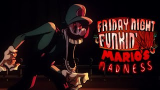 [Friday Night Funkin: Mario Madness V2] Overdue {Hard} What The Heck Is That!!!!