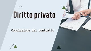 09 - Conclusione del contratto (live)